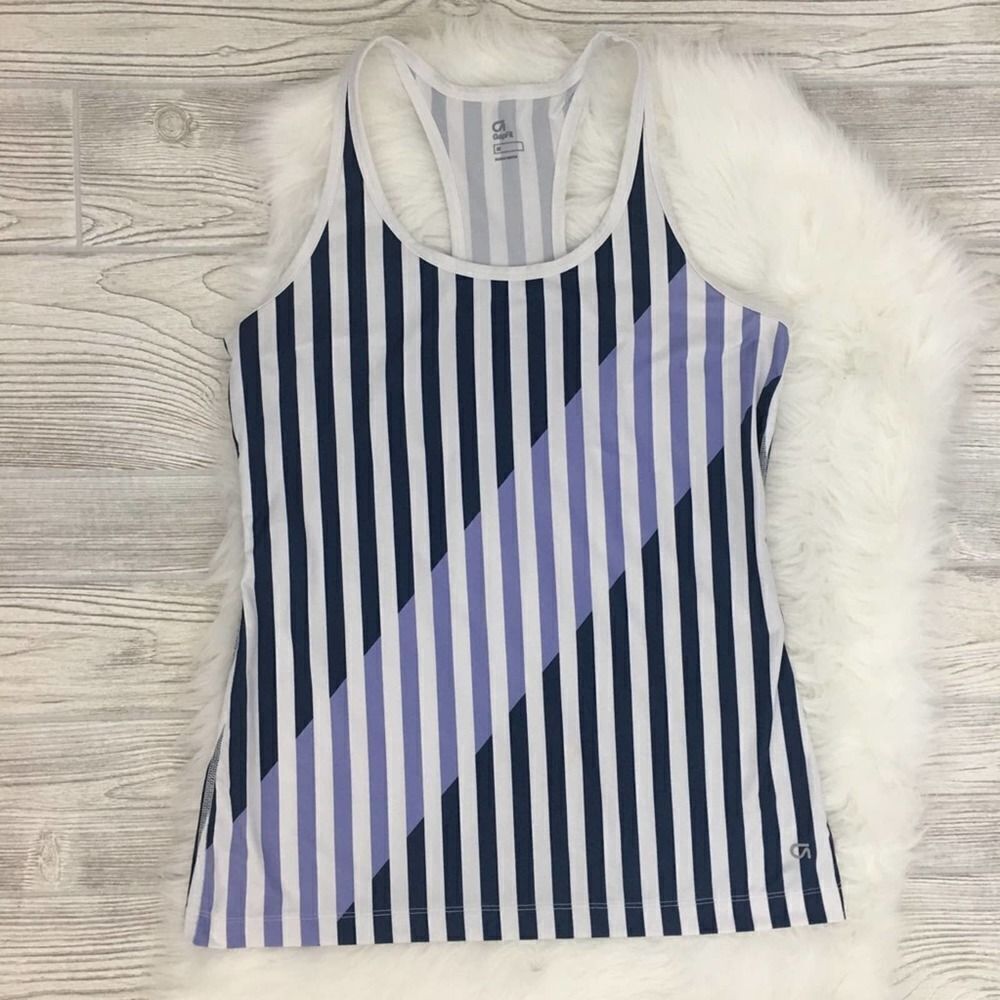 Gap Fit Racerback Striped Tank